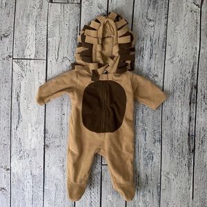 Lion costume used as “beast” from beauty and the beast